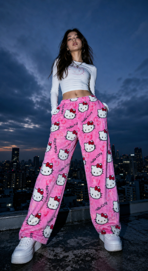 Snuggle PJs Kitty Pyjama Pants